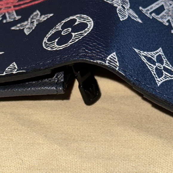 Louis Vuitton monogram ink upside down LV brazza travel wallet organizer - Picture 4 of 13